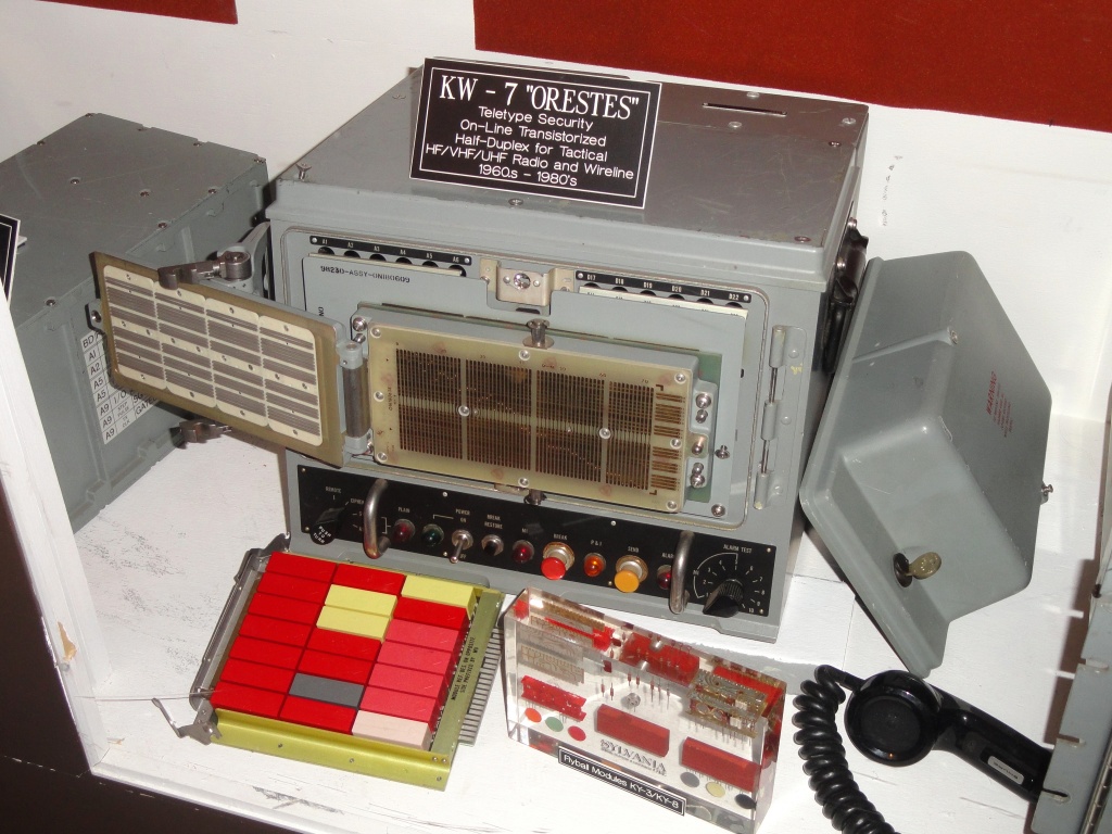 KW-7_ORESTES_Teletype_Security_Device,_1960s_to_1980s_.JPG