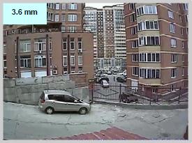 Параметры аналоговых камер CCTV